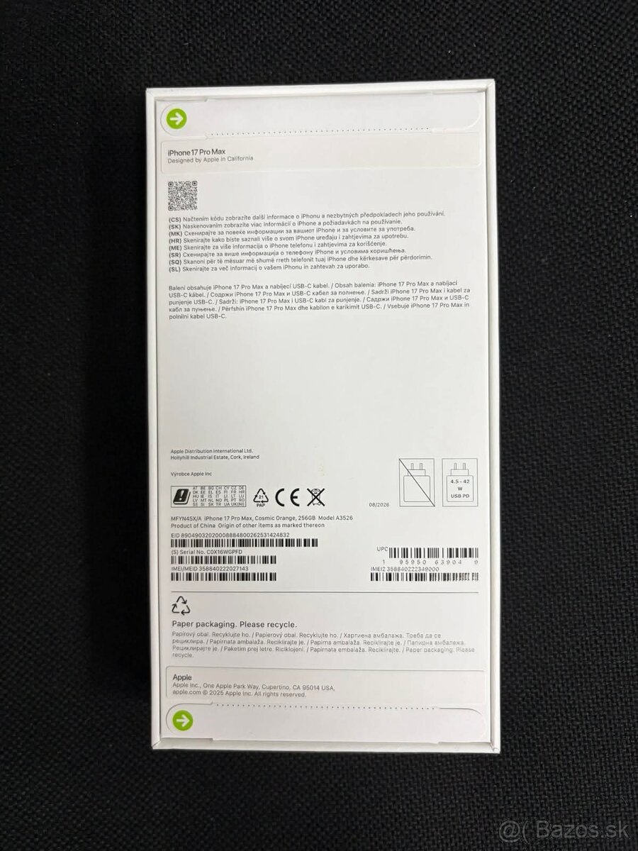 Apple iPhone 17 Pro Max 256GB Cosmic Orange - 2