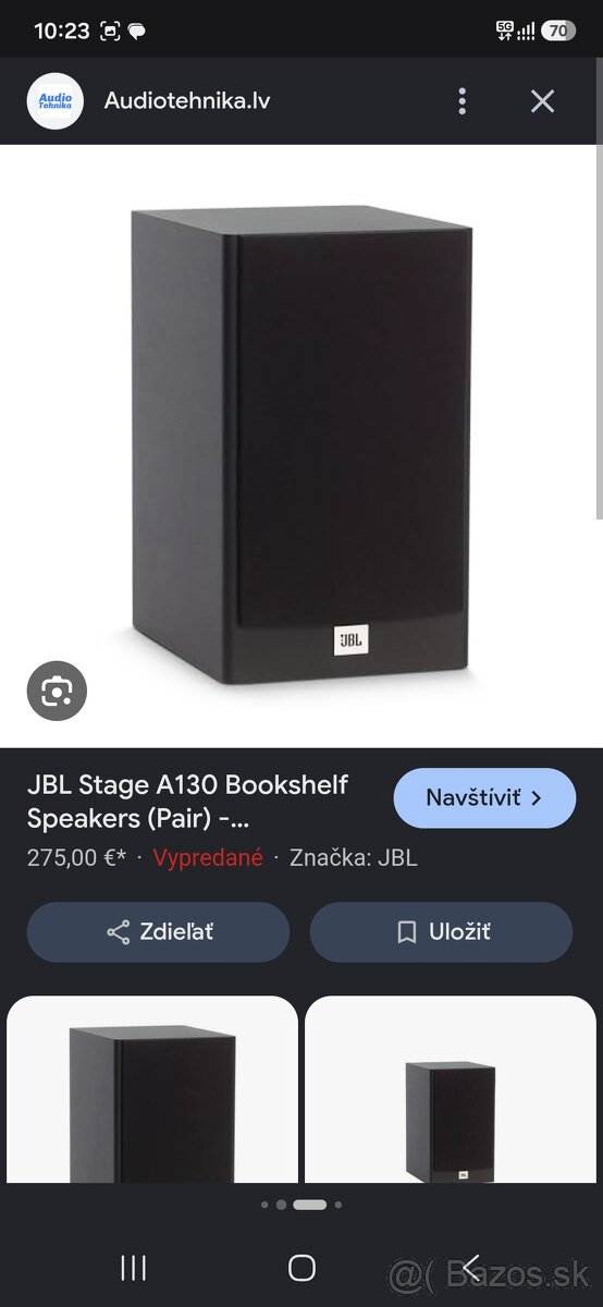 Repraky JBL stage A130 - 2