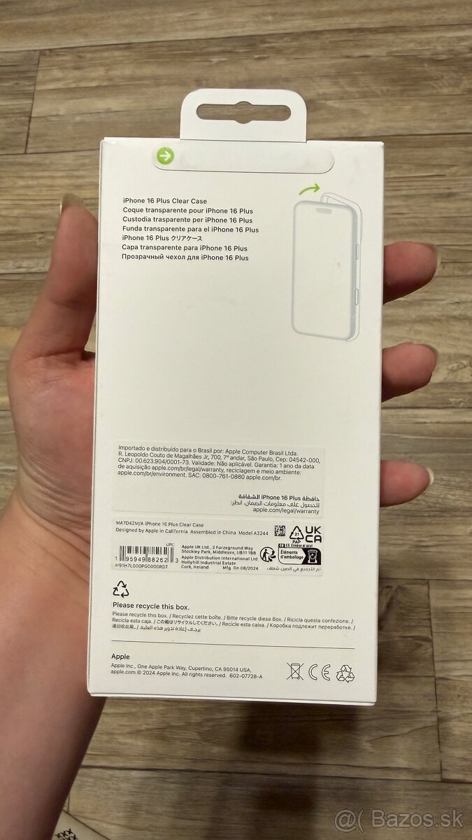 iPhone 16 Plus Magsafe clear obal - 2
