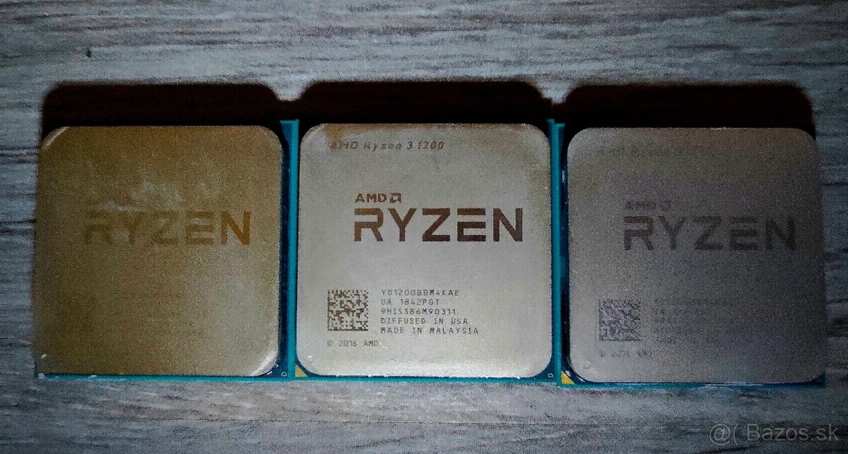 Predám 3x ryzen 3 1200 - 2