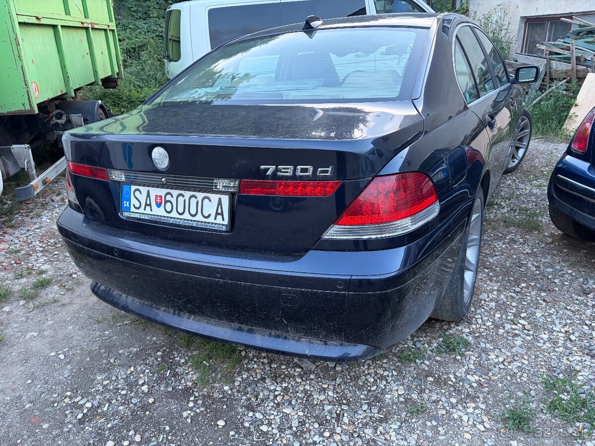 BMW E65 730d, 160 kW. - 2