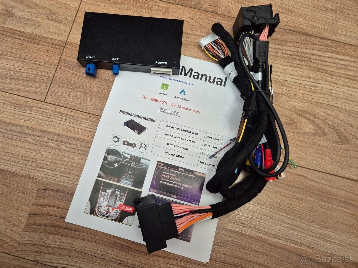 Modul Apple CarPlay/Android Auto pre Audi MMI 3G - 2