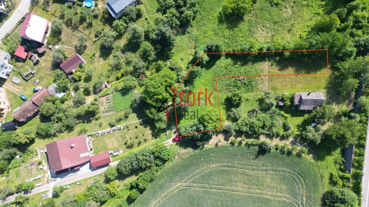 Stavebný pozemok s vypracovaným projektom RD - Visolaje - 2