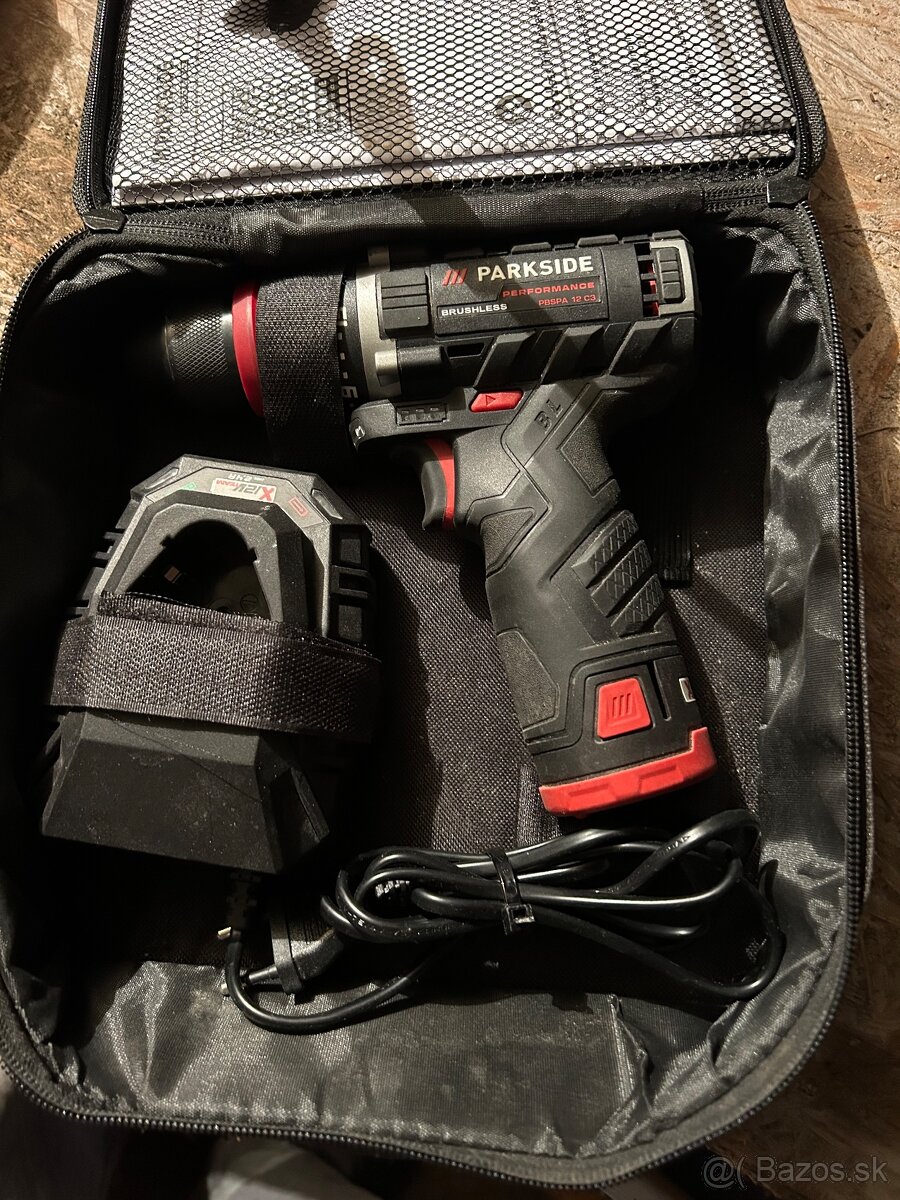 Priklepová Vrtačka parkside performance 12v - 2