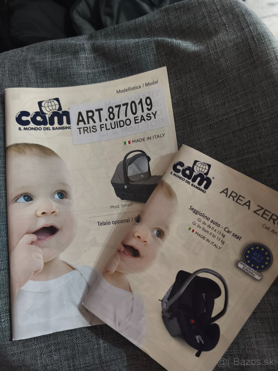 Kočík Cam fluido easy 3 kombinacia - 2