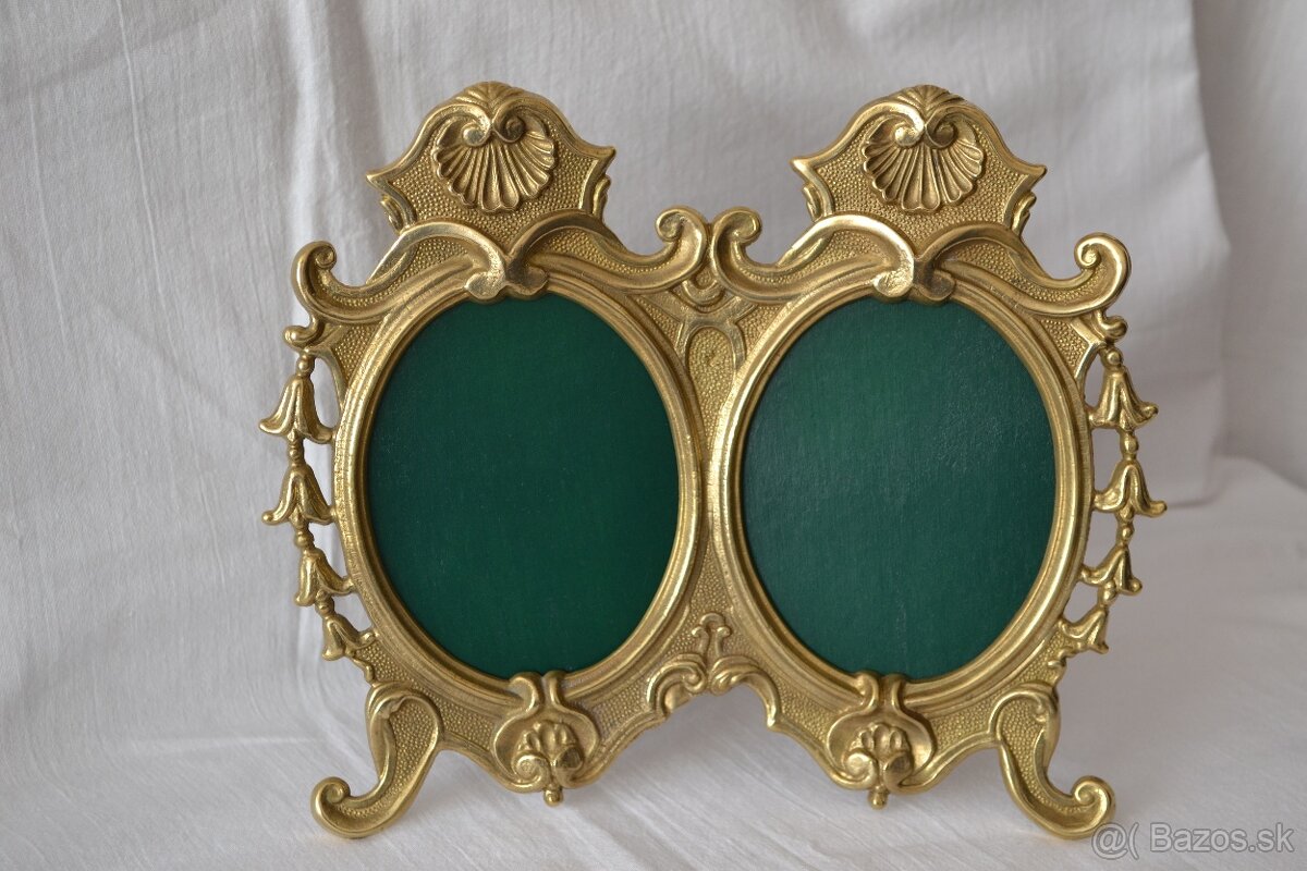 Mosadzný fotorám - 2