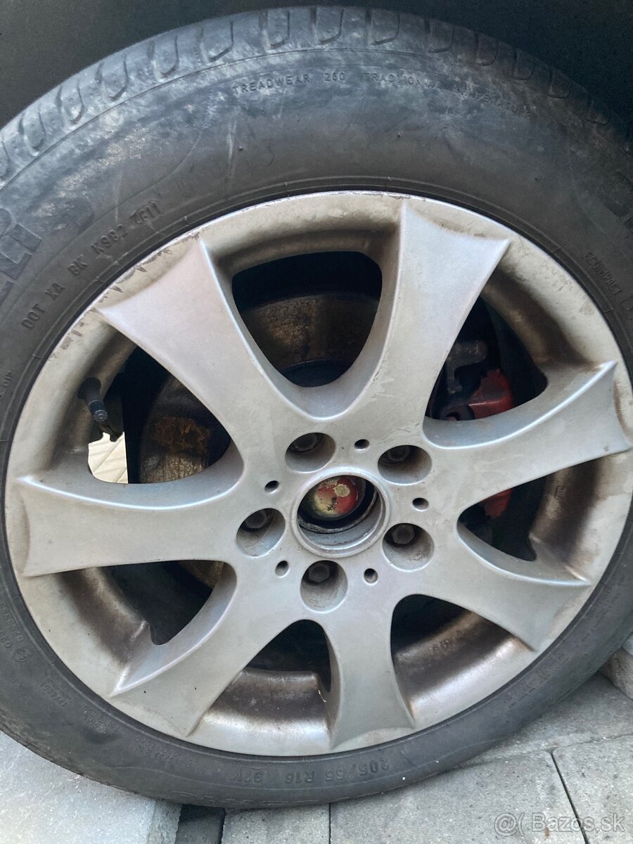 Disky r16 5x120 205/55 2 kusy - 2