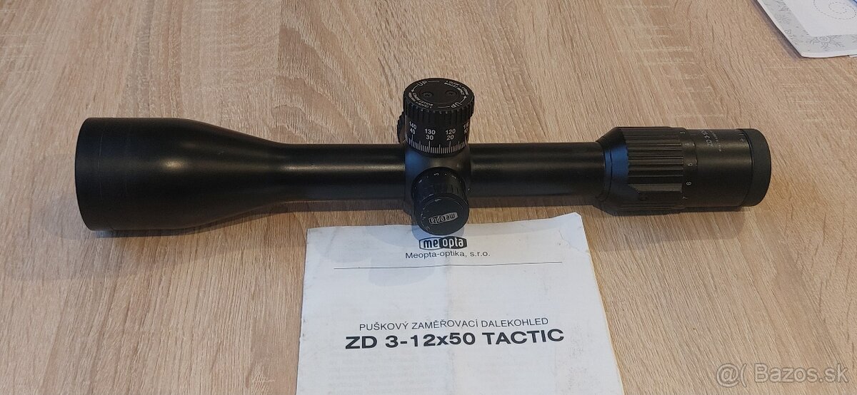 Meopta zd 3-12x50 tactic - 2