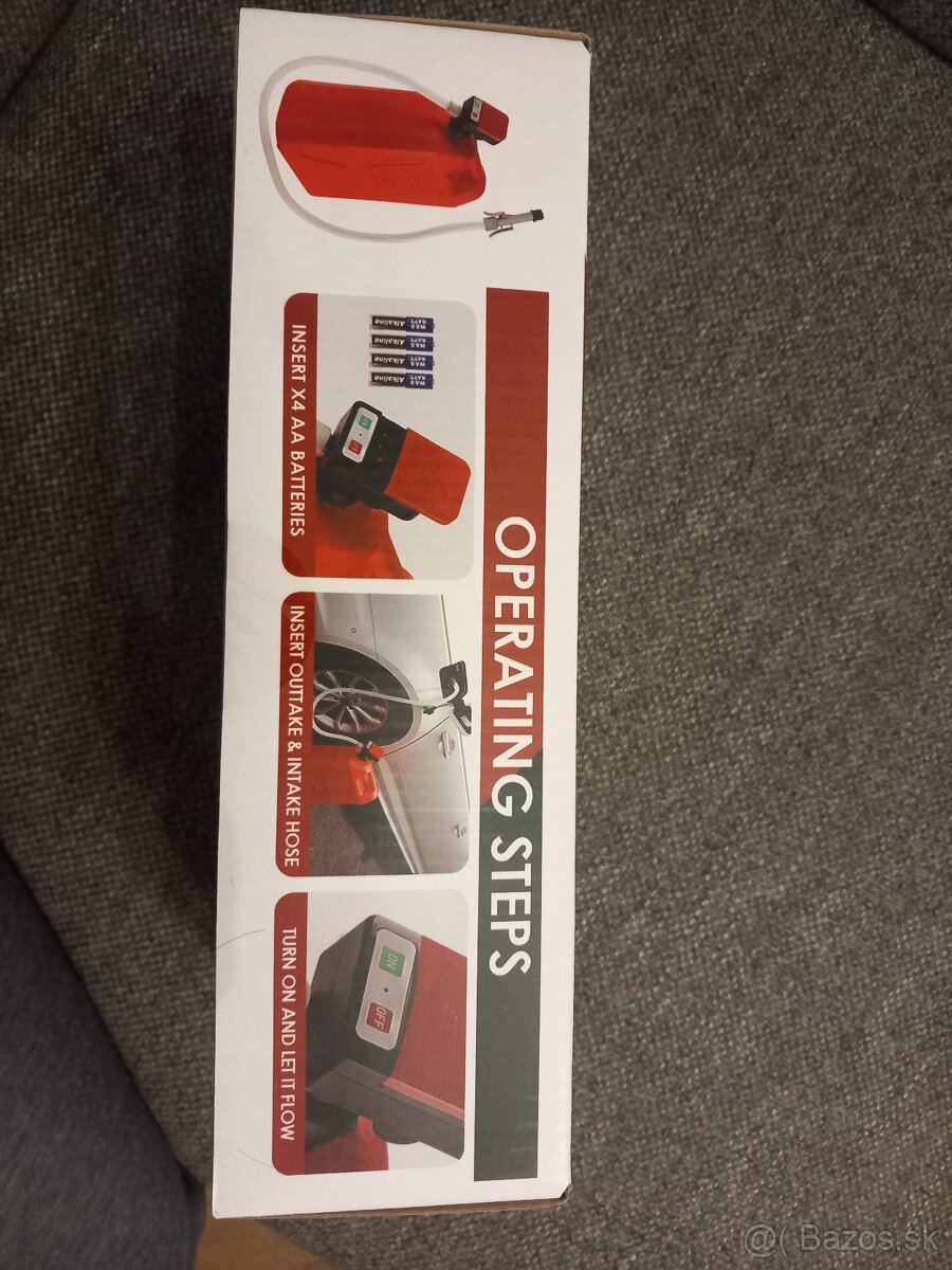 Odsávačka na tekutiny na batérie - 2