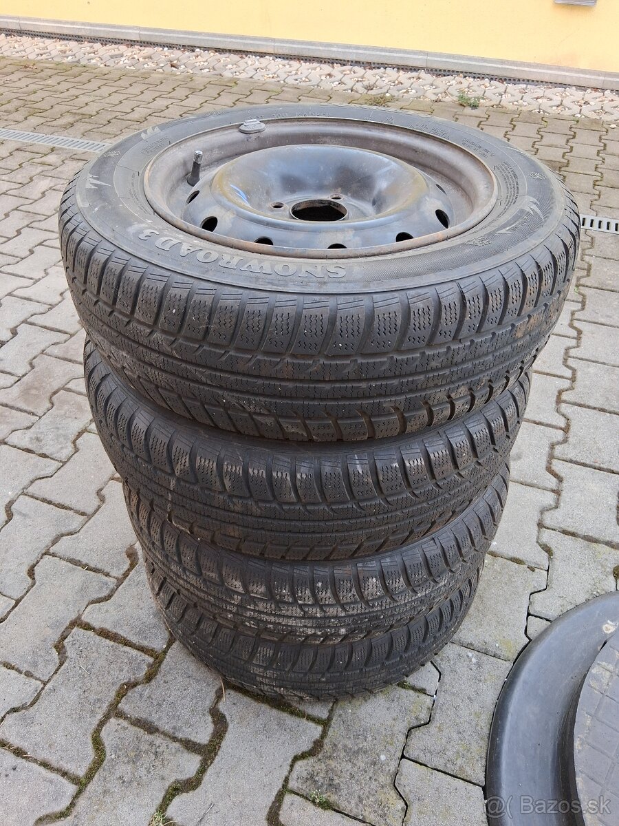 Plechové disky 165/70 R14 - 2