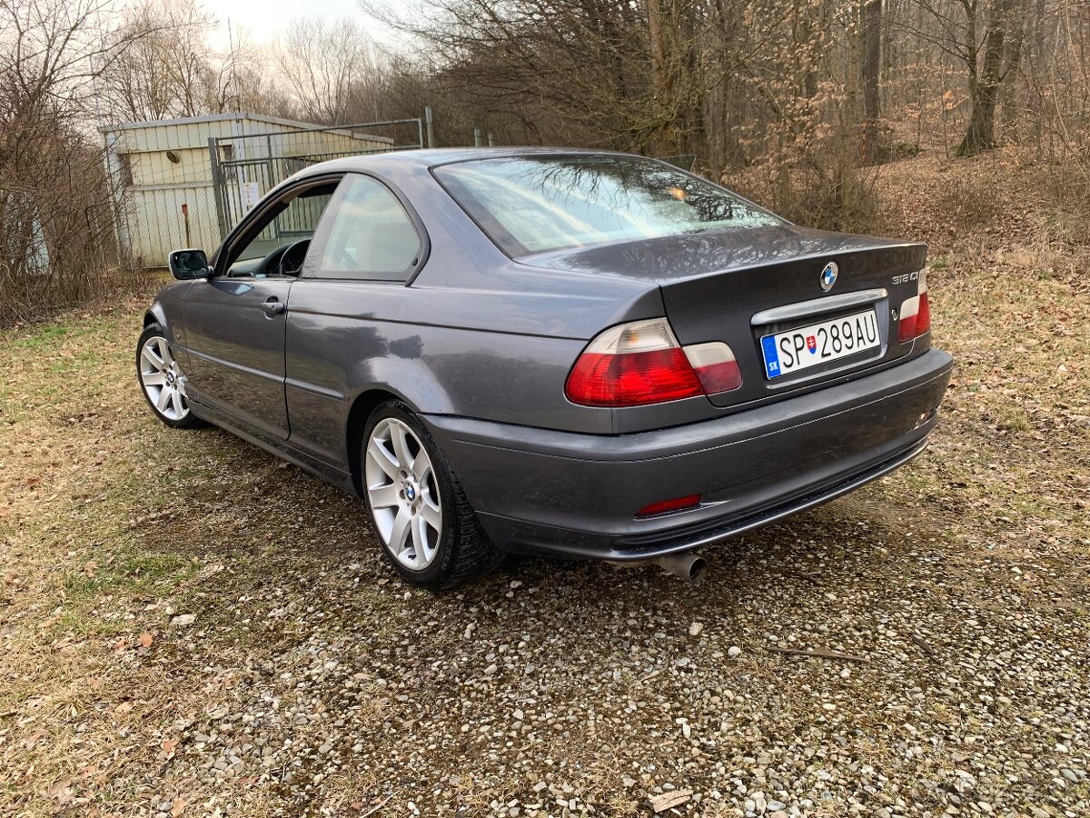 Predám BMW E46 Coupe 2.0 benzín, r.v. 2002 - 2