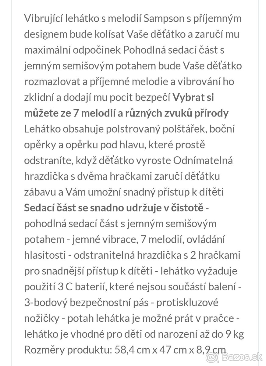 Hojdacie kresielko Ingenuity - 2