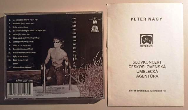 CD album PETER NAGY + Autogramová Karta - 2