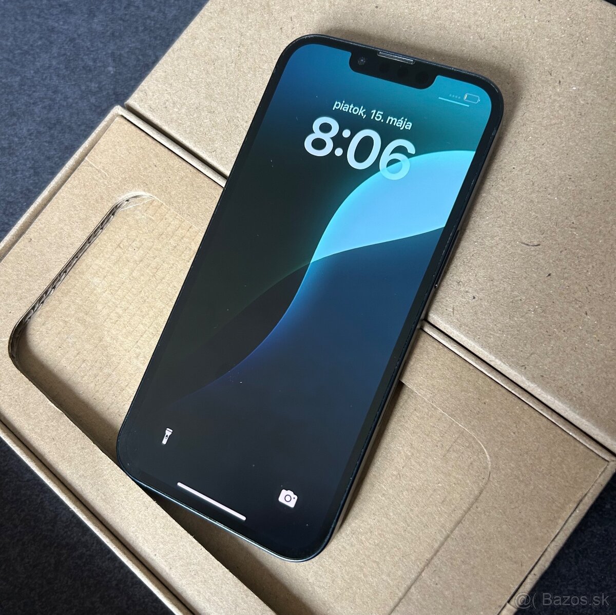 iPhone 13 128GB midnignt - 100% batéria - 2