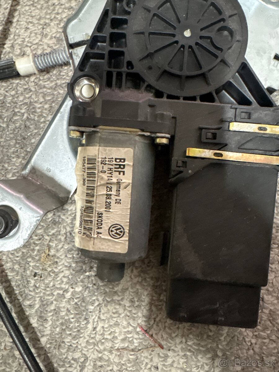 Mechanizmus otvarania okna - 2