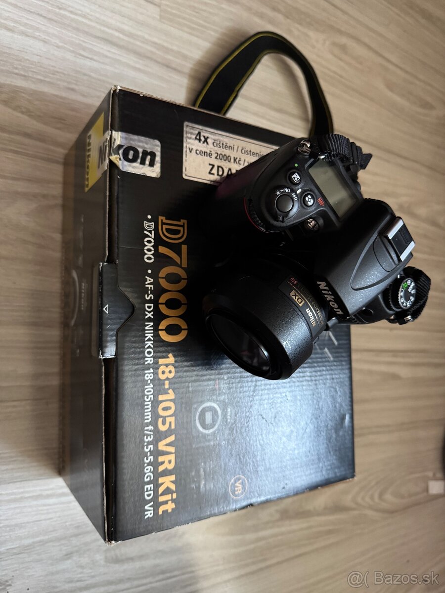 Nikon D7000 len 7036 záberov - 2