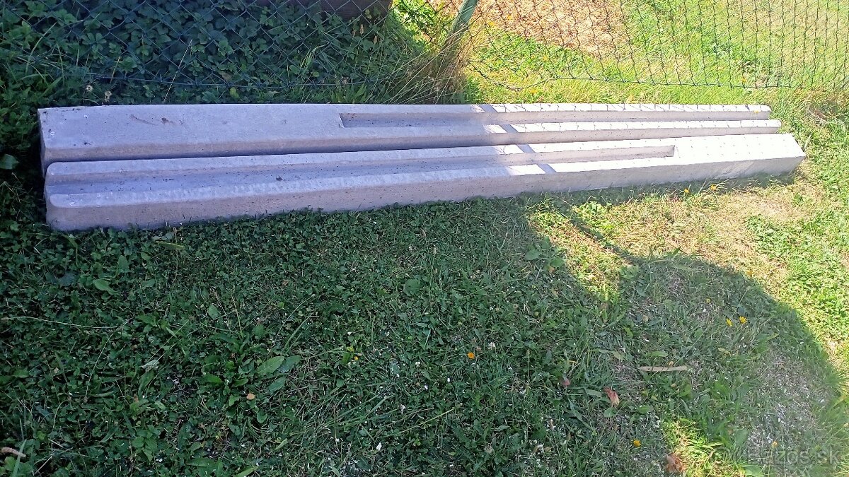 Betónové dielce a stĺpy - 2