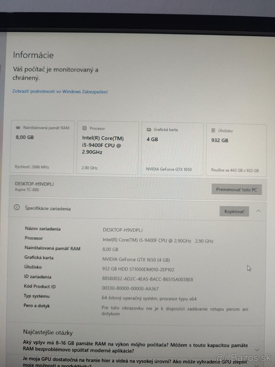 Predam celý pc setup - 2