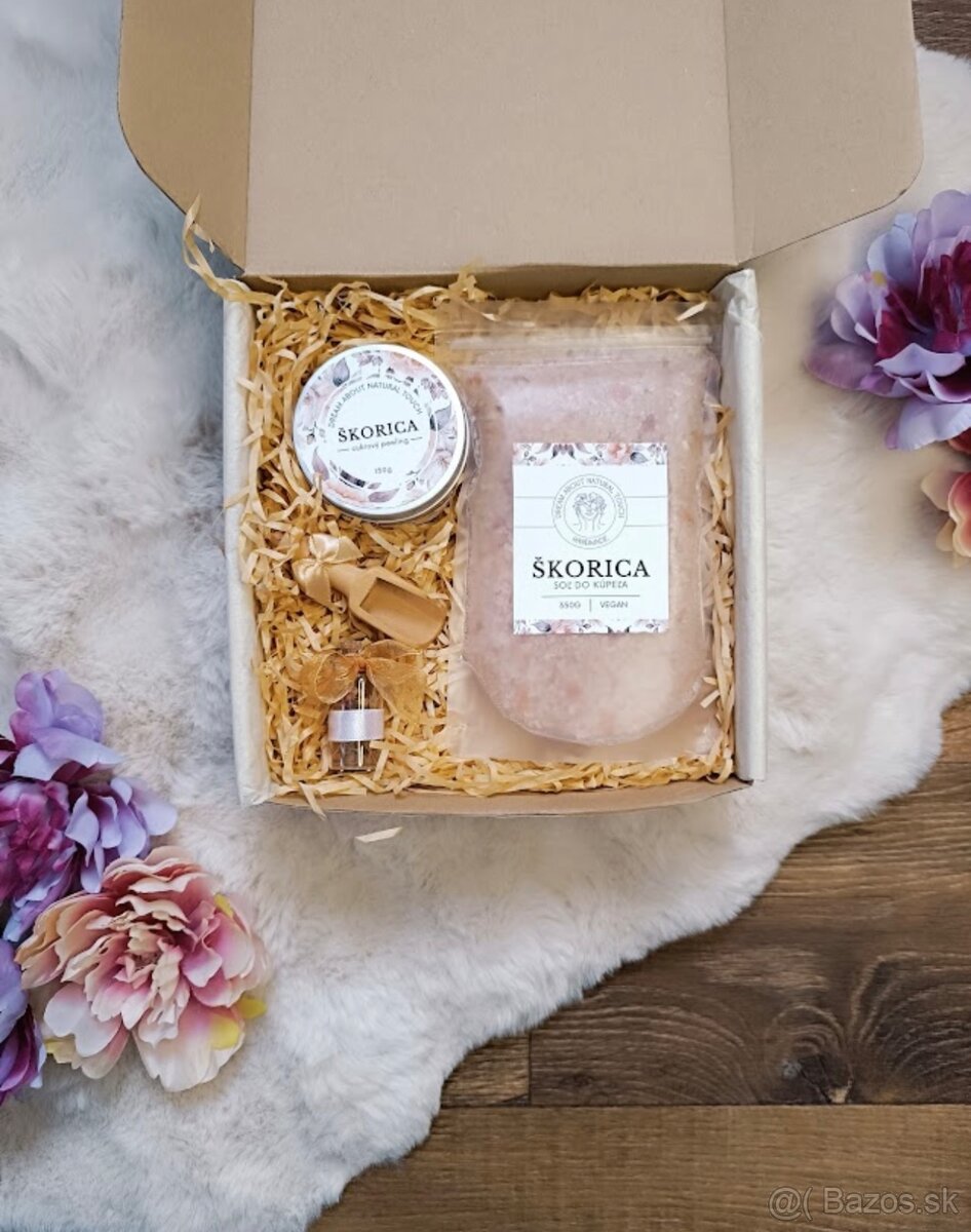 Luxusný handmade set - škorica - 2