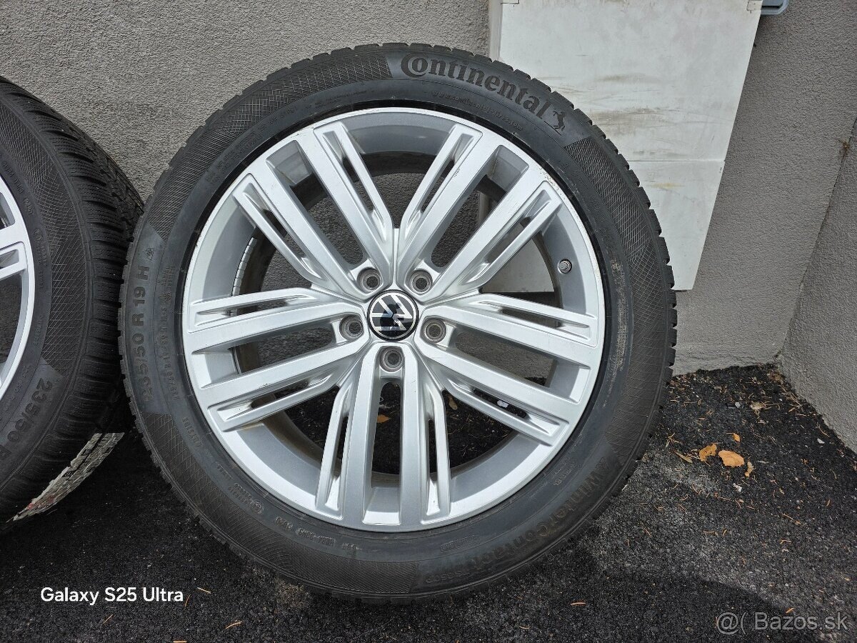 Zimné kolesá VW Tiguan 5x112 R19 235/50 r19 - 2