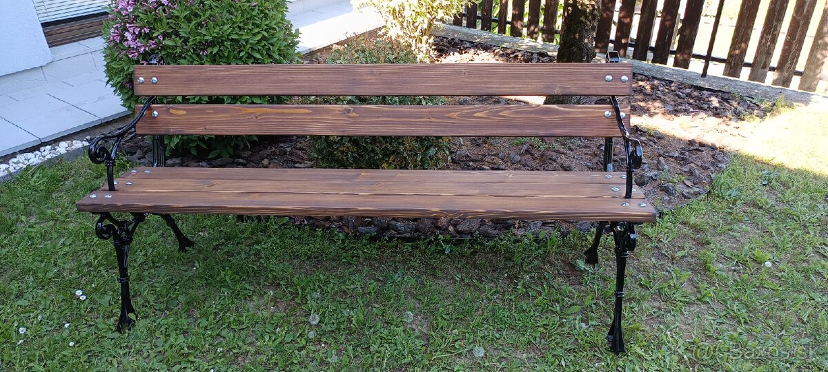 Záhradná lavička - 2