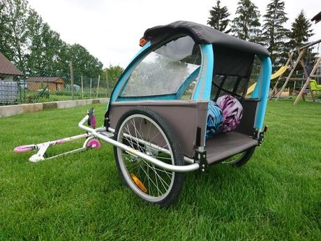 Cyklovozík pre 2 deti - 2