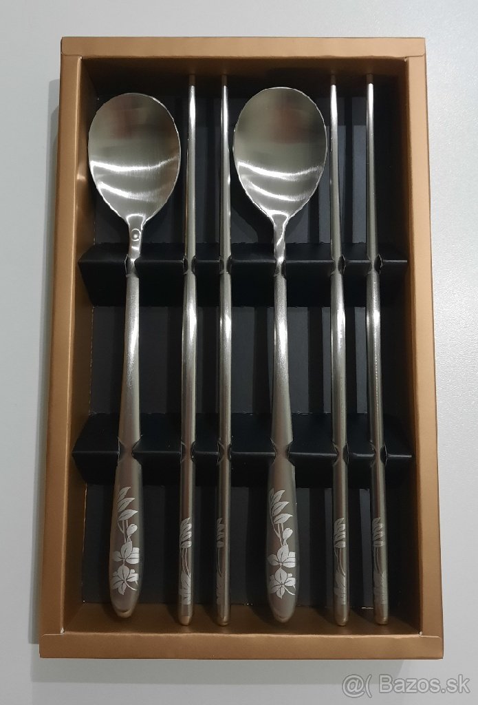 Set na sushi - palicky, lyzice - 2