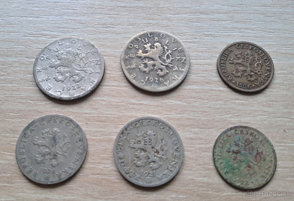 Mince 1. Republika ČSR - 2