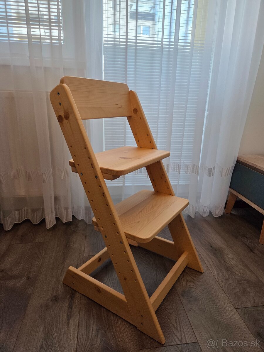 Výškovo nastaviteľná stolička pre deti - 2