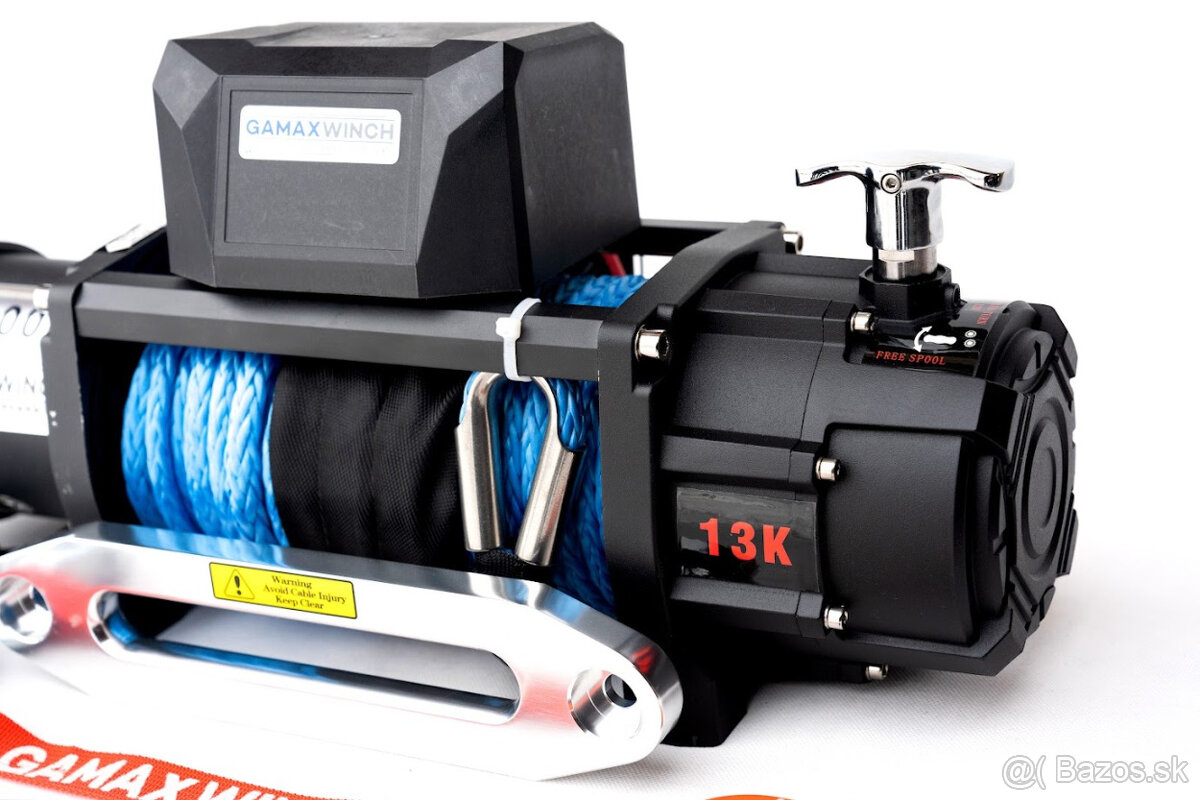 GAMAX WINCH -13000 lbs - PROFI so syntetickým lanom - 2