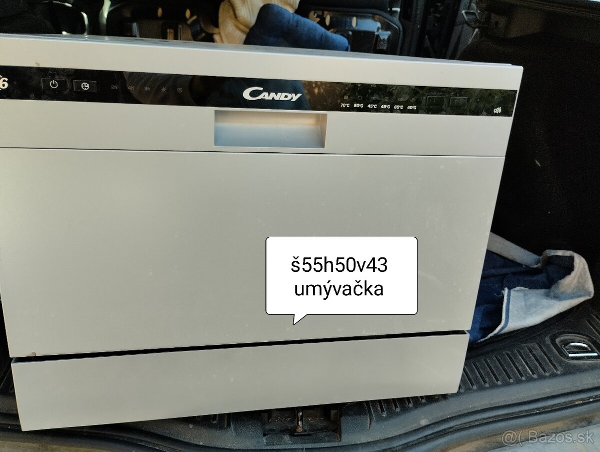 Malá umývačka. Candy cdcp 6s - 2