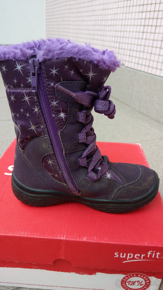 Zimné nepremokavé GORE-TEX čižmičky Superfit č.26 - 2