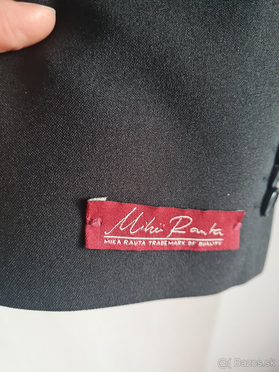 MIKÄ RAUTA sako čierne - úplne nové - veľkosť 58 - 2