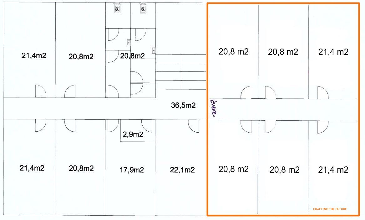 CREDA | prenájom kancelárske priestory, Nitra - 2
