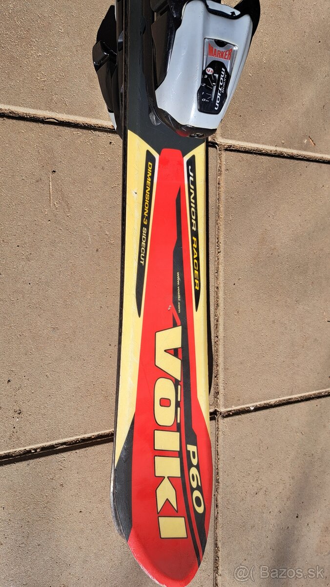 Detské lyže Völkl P60 110cm. - 2