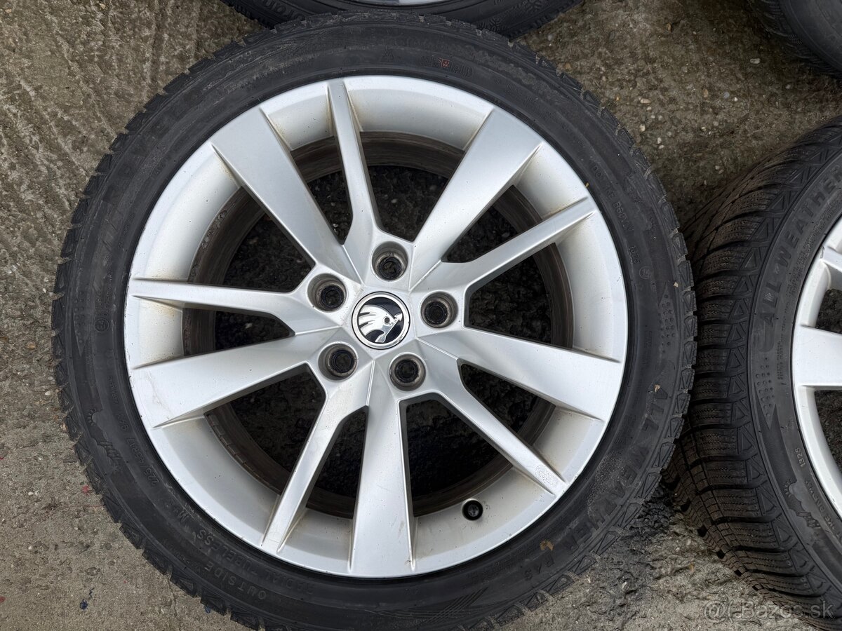 Elektróny 5x112 r17 Škoda - 2