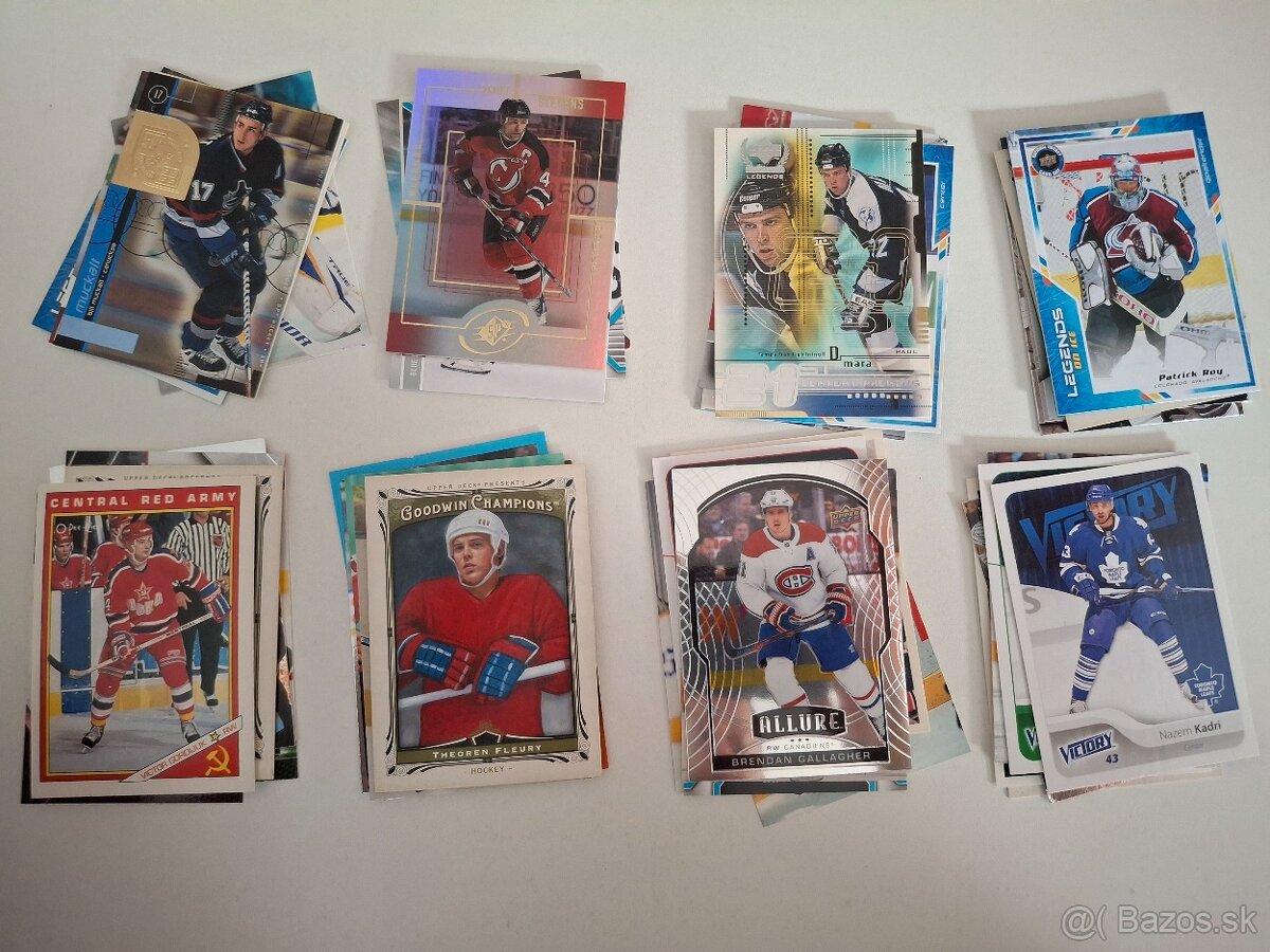 Hokejove karty,karticky - mix 200 ks - 2