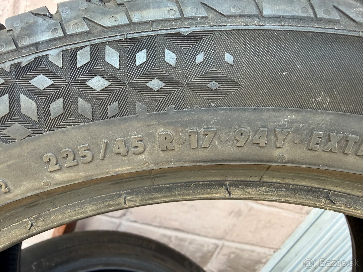 Letne pneumatiky 225/45 R17 - 2