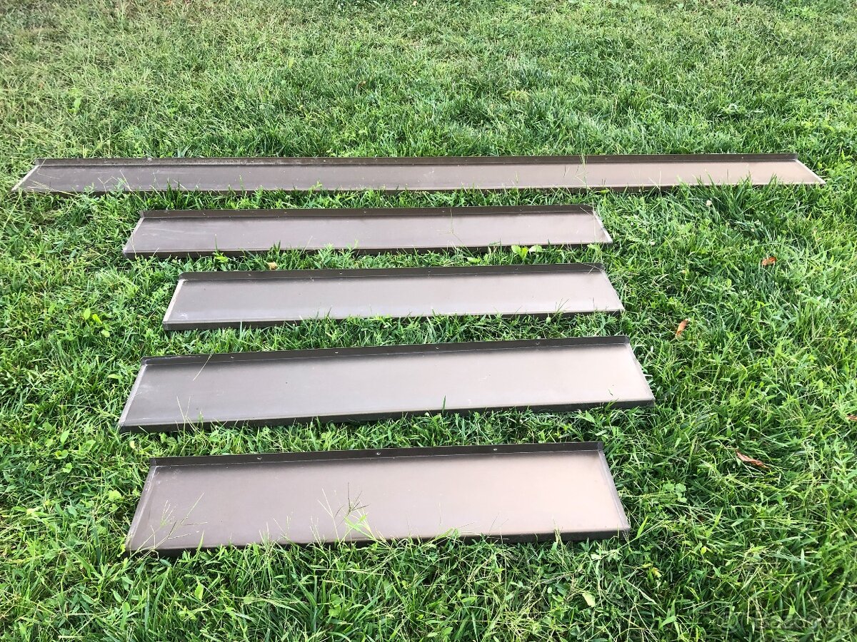 Vonkajšie hliník.parapety ťahané - 2