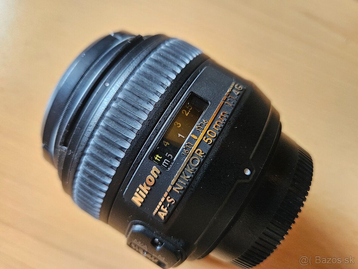 Objektív AF-S Nikkor 50 mm - 2