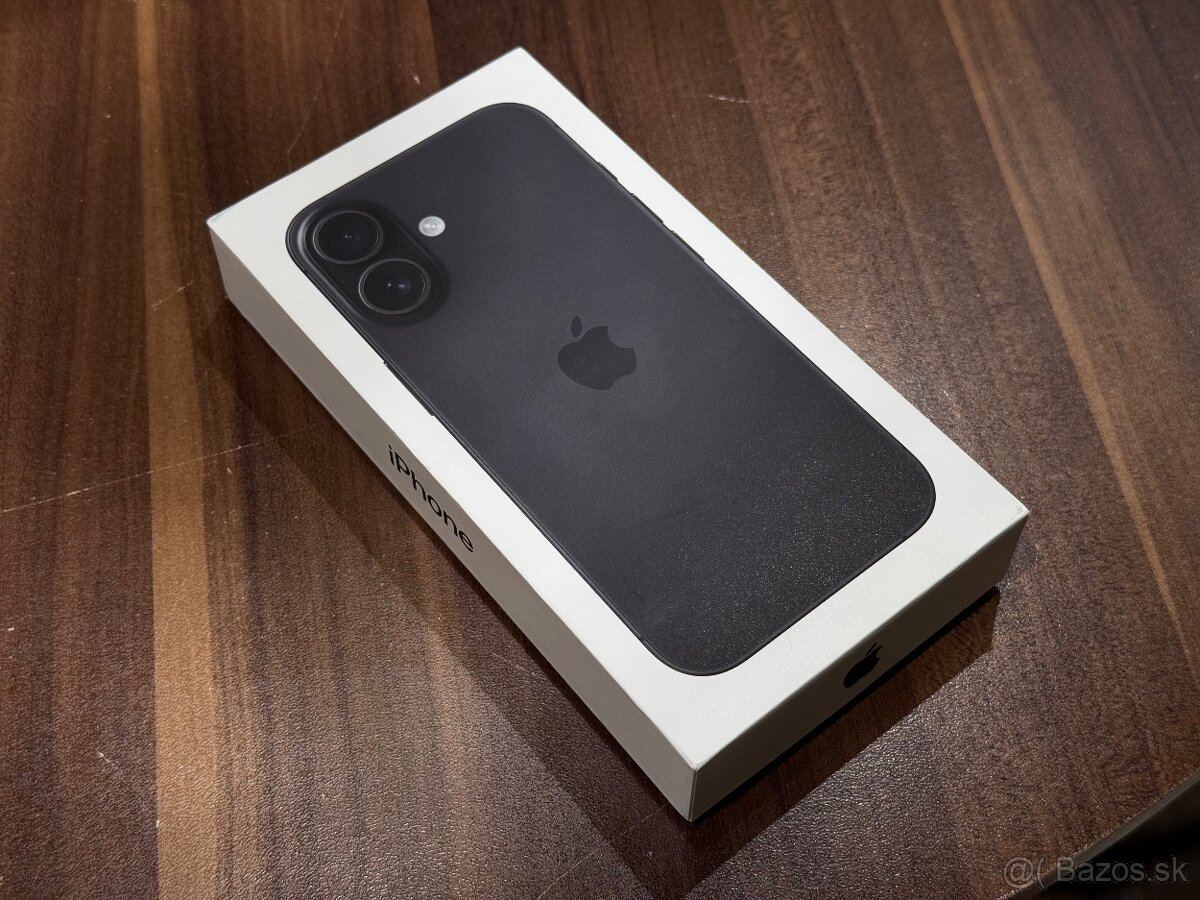 iPhone 16 128GB čierna - 2