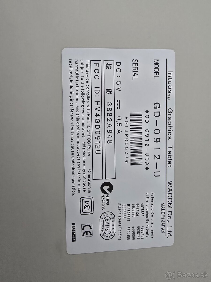 Graficky tablet WACOM - 2