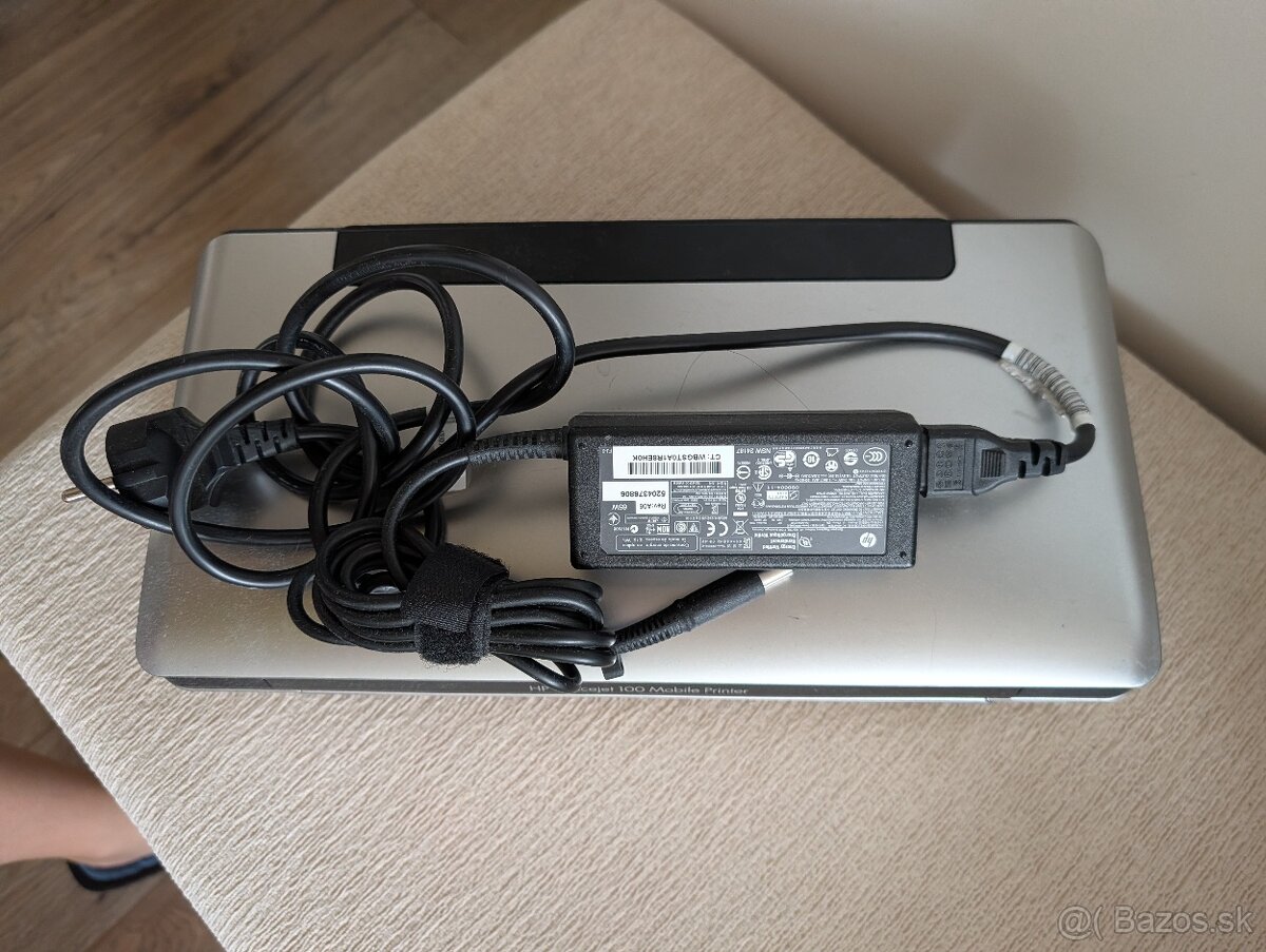 HP Officejet 100 Mobile Printer + originál adaptér - 2