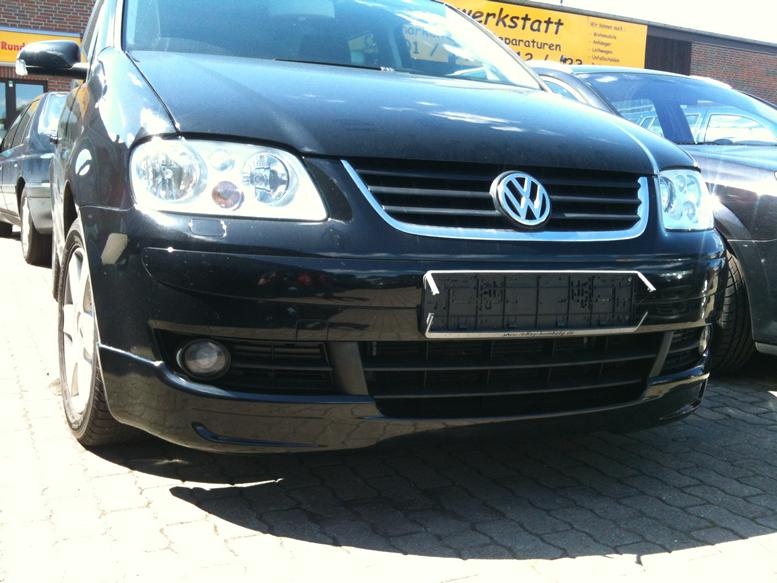 spoiler predni naraznik caddy touran 03-10 - 2
