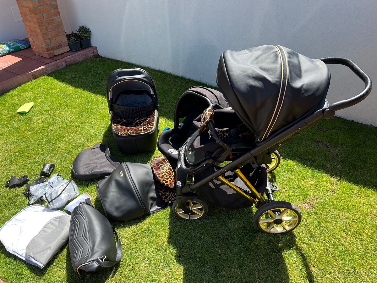 Kvalitný kočiar 3kombinácia Bexa ultra style super funkcie - 2