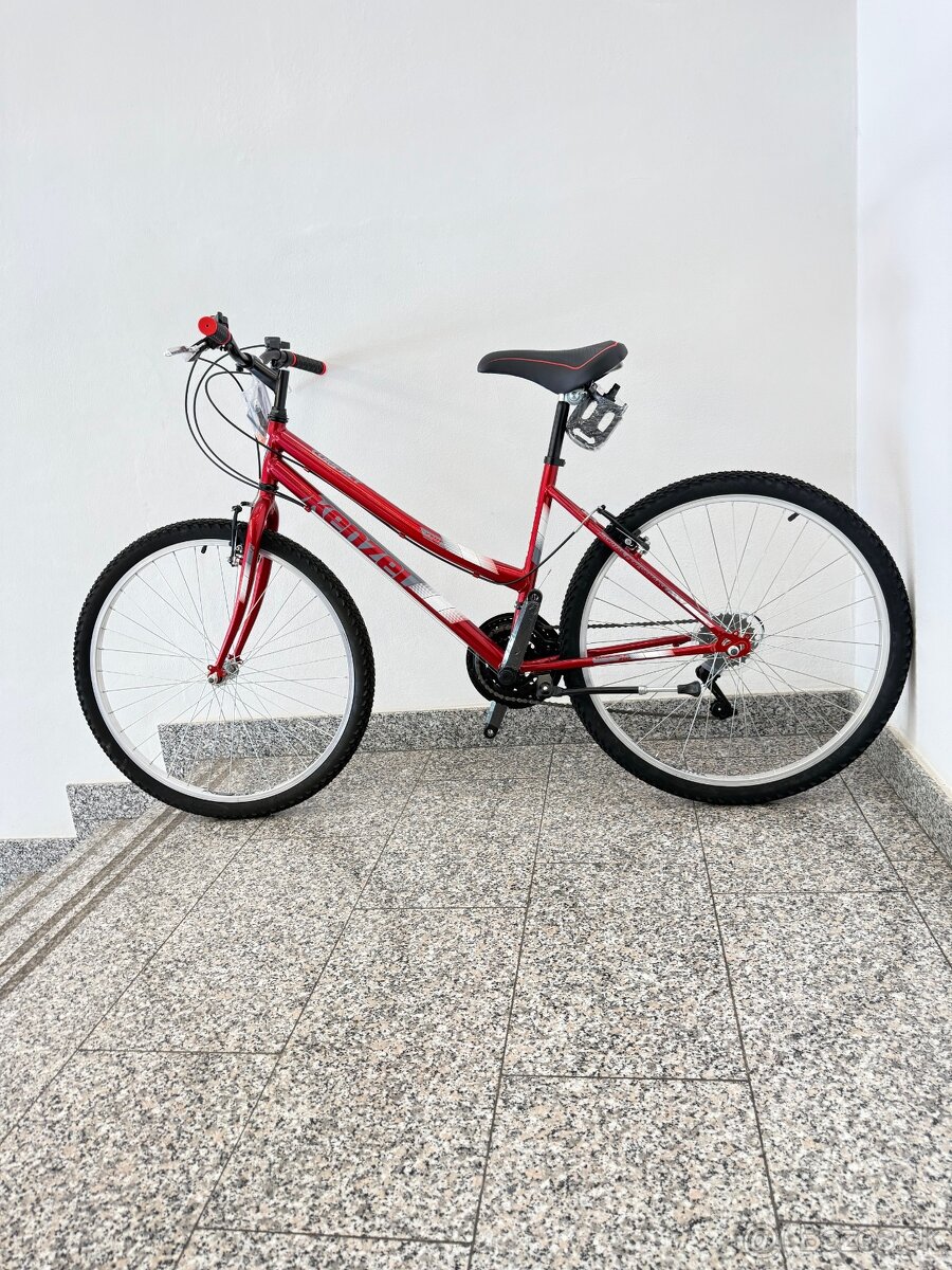 Kenzel COMPACT, 26, bicykel dámsky , veľ. 17, bordový - 2