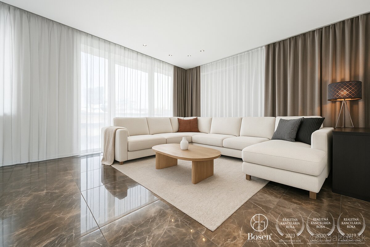 BOSEN | Výhľady, priestor, krb - 152 m2 plus terasa 102 m2, - 2