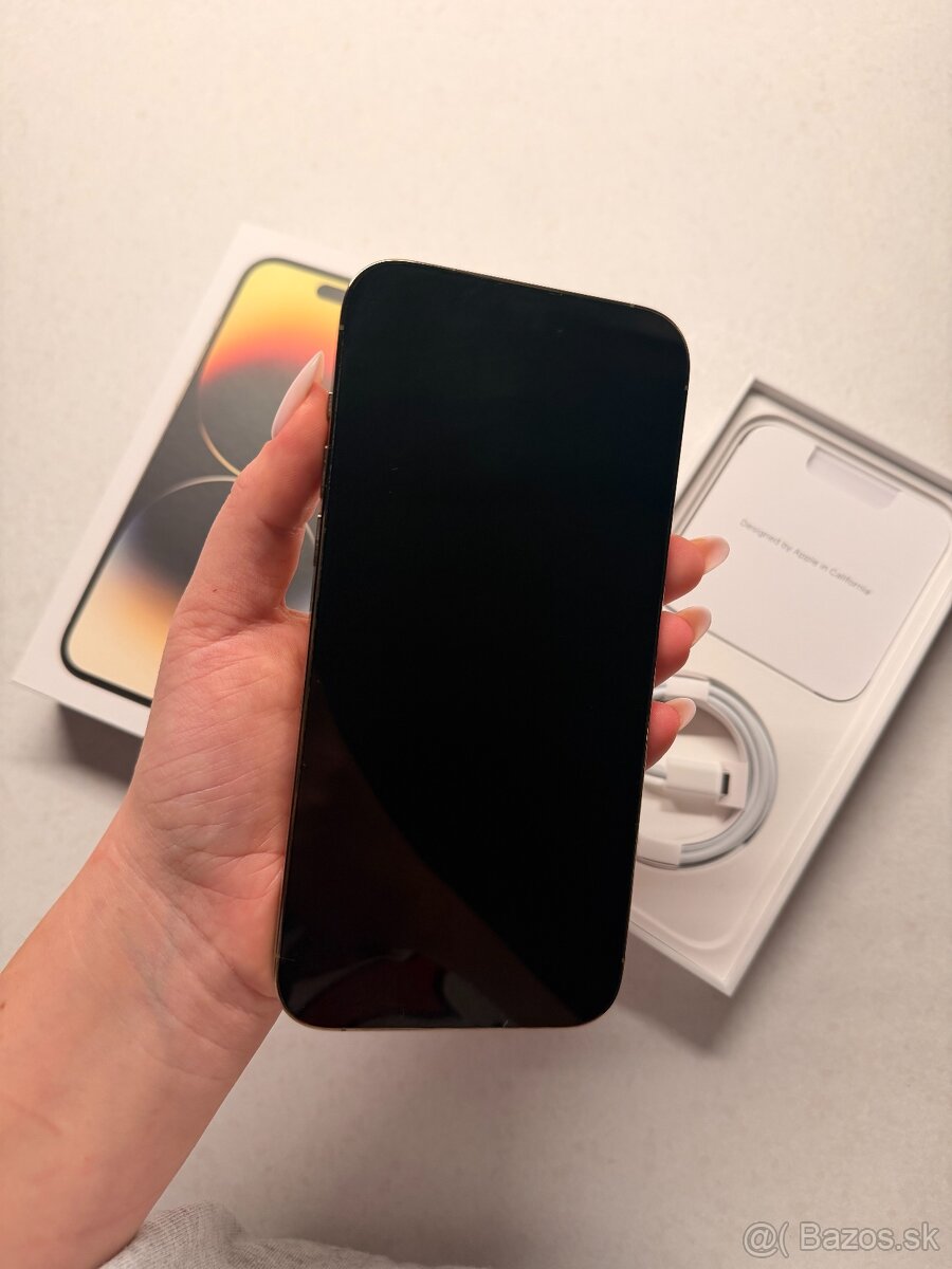 Predám iPhone 14 Pro Max – zlatý, 128 GB - 2