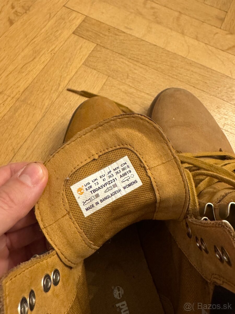 Timberland dámske Carnaby cool 6in - 2