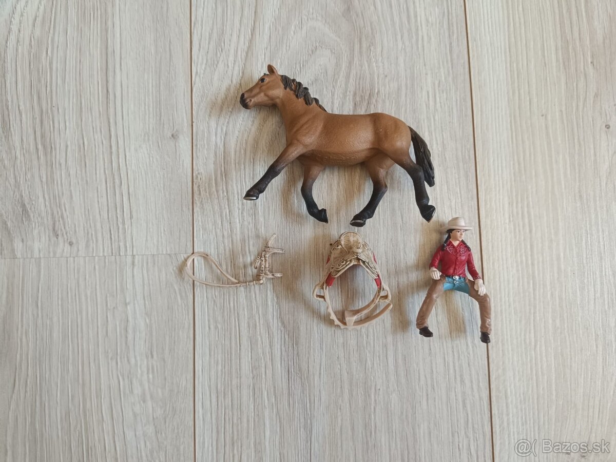 Schleich 42112 - Westernová jazdkyňa - 2